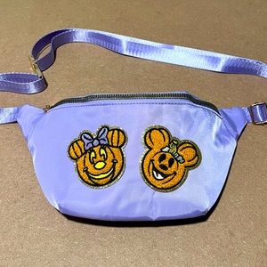Halloween pumpkin Disney mickey and Minnie Fanny pack